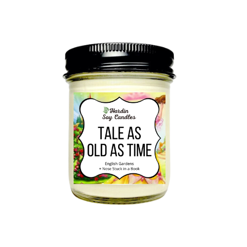 Tale As Old As Time Soy Candle - 8 ounce Jar