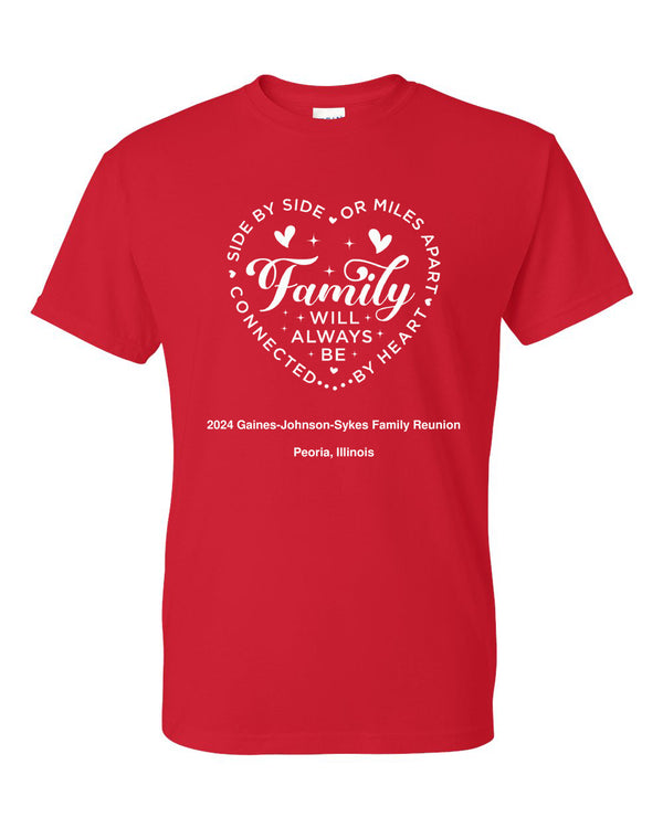 Youth Size Gaines-Johnson-Sykes Family Reunion 2024 - crewneck t-shirt
