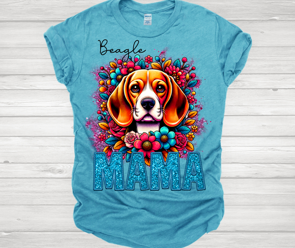 Beagle Mama Short Sleeve T-Shirt