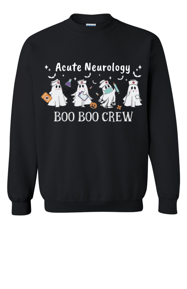 OSF Acute Neurology Boo Boo Crew Crewneck Sweatshirt