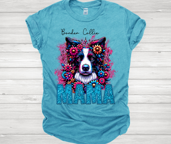 Border Collie Mama Short Sleeve T-Shirt