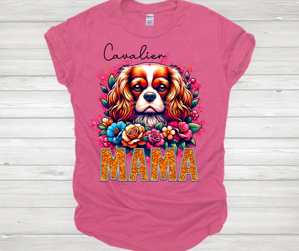 Cavalier Mama Short Sleeve Softstyle T-Shirt