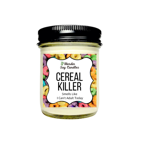 Cereal Killer 8 oz Jar Soy Candle