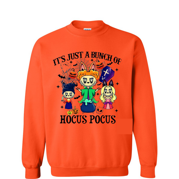 Hocus Pocus Labubu Crewneck Sweatshirt