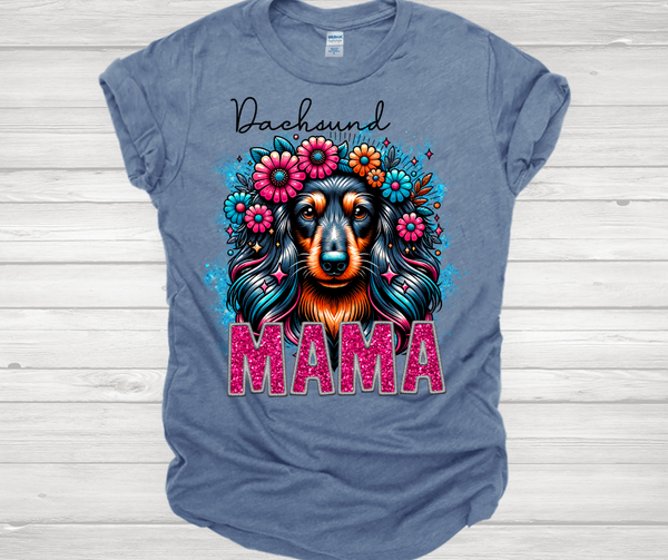 Dachsund Mama Short Sleeve T-Shirt