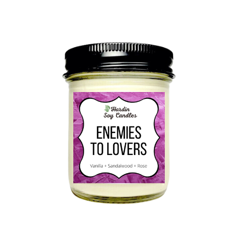 Enemies to Lovers Soy Candle - 8 ounce Jar