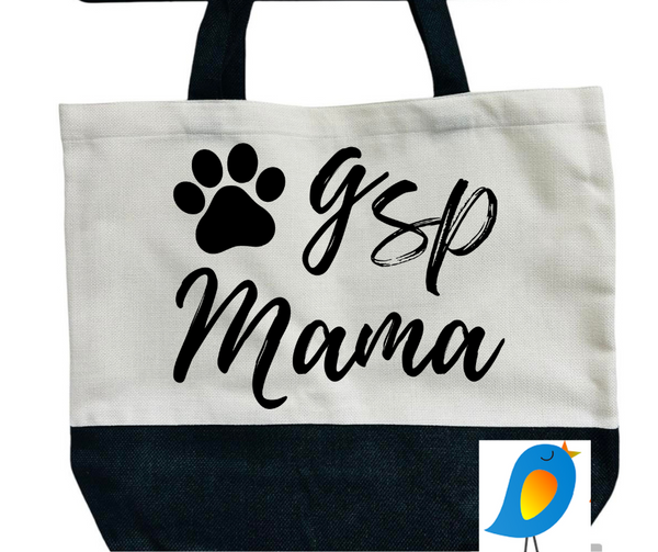 GSP Mama Tote Bag - Illinois Shorthair Rescue