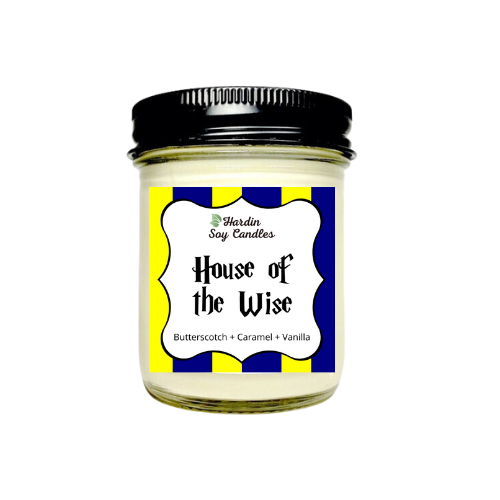 House of the Wise Soy Candle - 8 ounce Jar