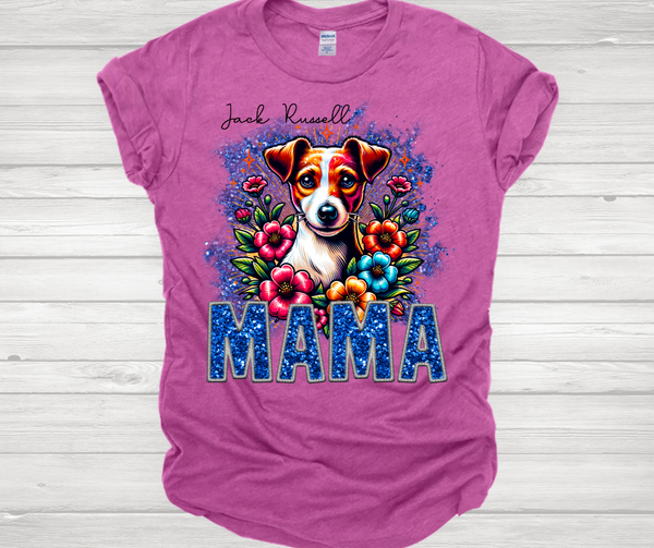 Jack Russell Mama Short Sleeve T-Shirt