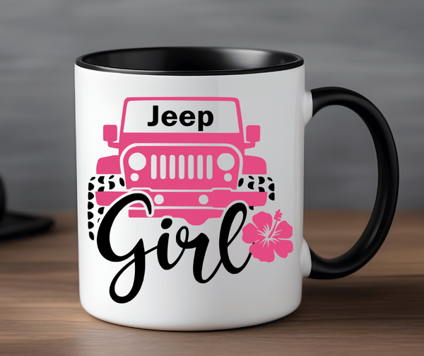 Jeep Girl 15 ounce Mug