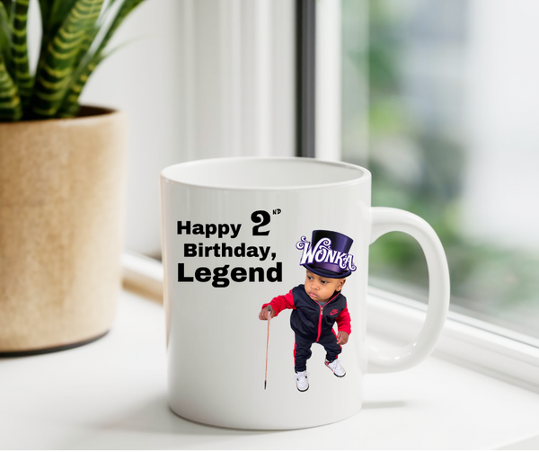 Happy 2nd Birthday, Legend - 15 oz Mug