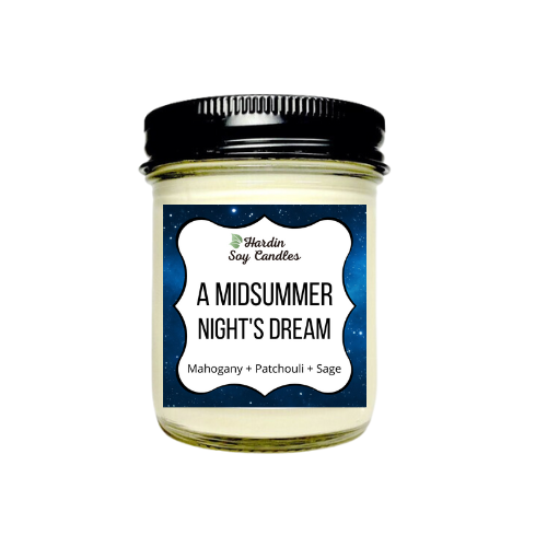 A Midsummer Night's Dream Soy Candle - 8 ounce Jar