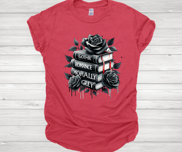 Gothic Romance Morally Grey Short Sleeve T-Shirt