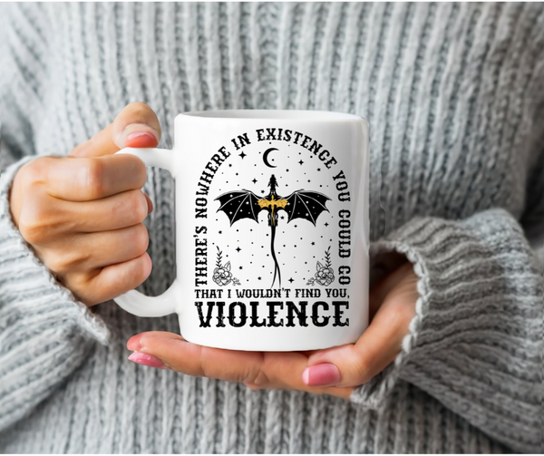 Fourth Wing Violence 15 oz Mug