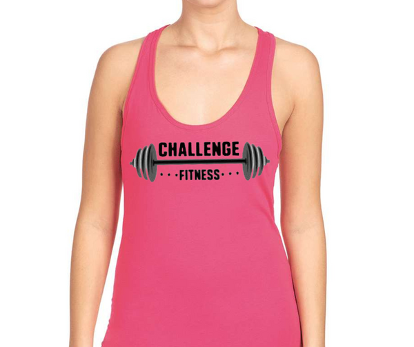 Challenge Fitness Razorback Tank Top - 5 color options