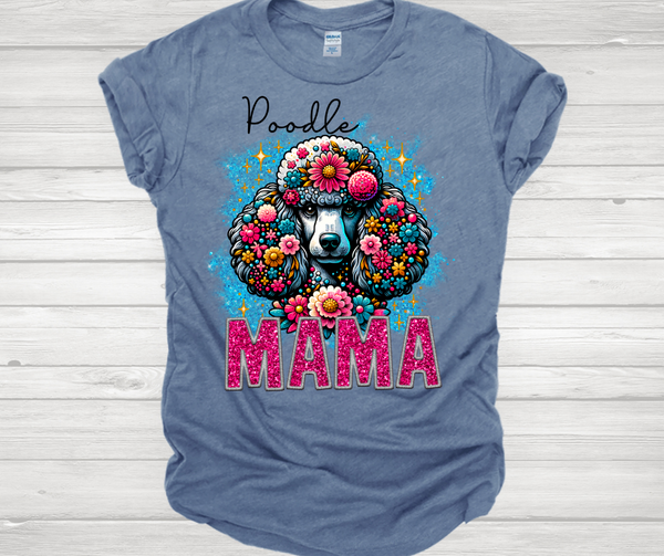 Poodle Mama Short Sleeve T-Shirt