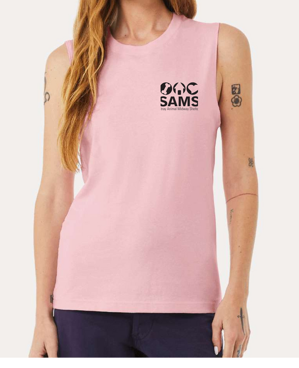 SAMS Rescue Volunteer Apparel - Jersey Muscle Tank