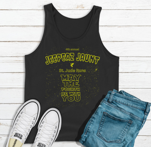 4th Annual Jeeperz Jaunt for St. Jude Official Tank Top
