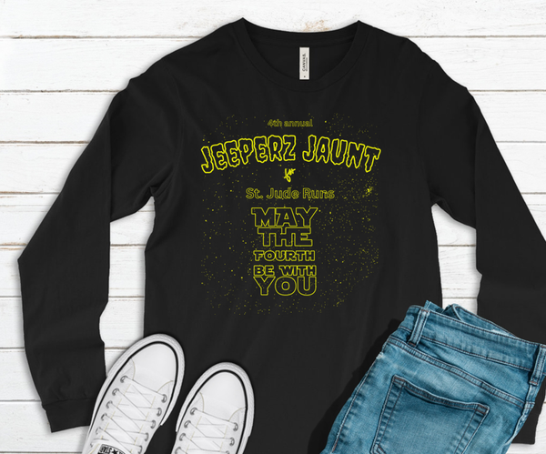 4th Annual Jeeperz Jaunt for St. Jude Official LONG SLEEVE T-Shirt