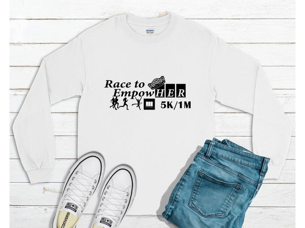 WIL 5K/1M Race to EmpowHER Crewneck Sweatshirt