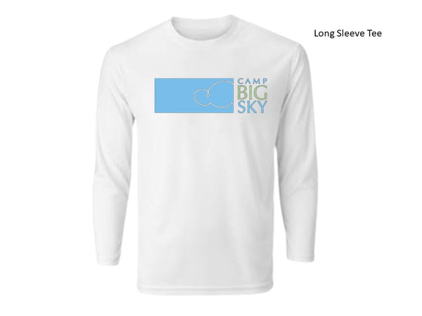 Camp Big Sky Fundraising Logo LONG SLEEVE T-Shirts