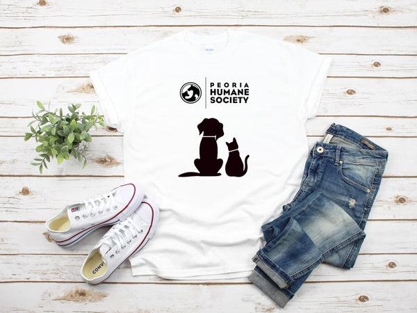 Two Little Guys Peoria Humane Society   T-Shirt