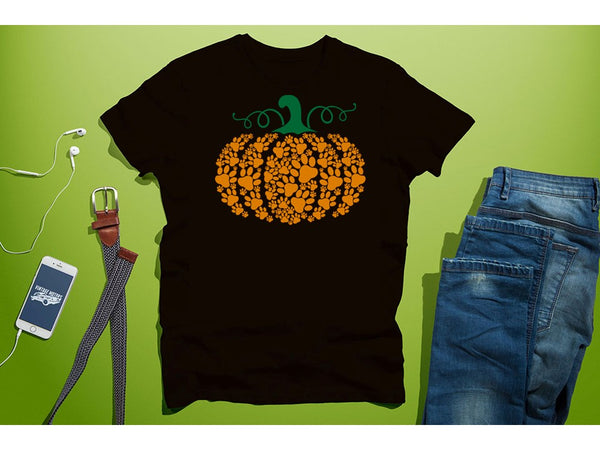 Paw Pumpkin T-Shirts for The Pet Pack Rescue Initiative