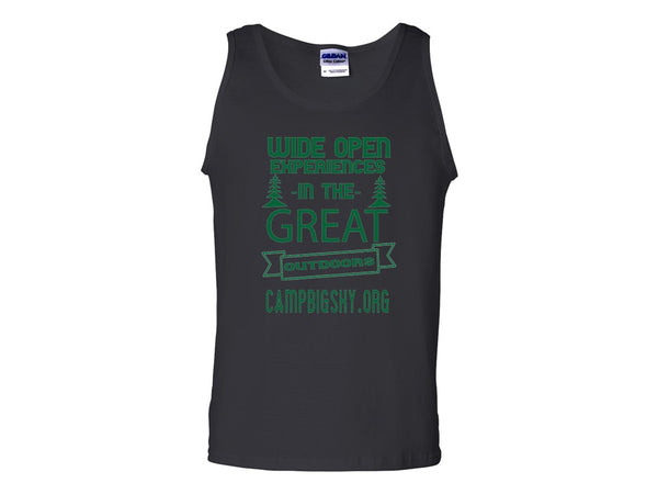 Camp Big Sky Wide Open Spaces Tank Tops