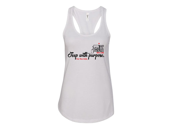 Jeep Jam for St Jude Racerback Tank Top