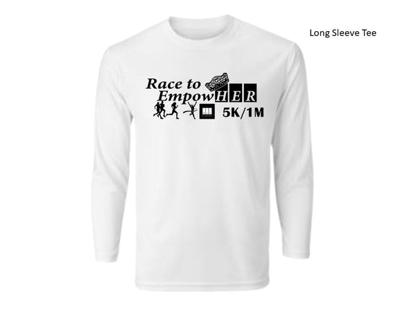WIL 5K/1M Race to EmpowHER LONG SLEEVE TEE