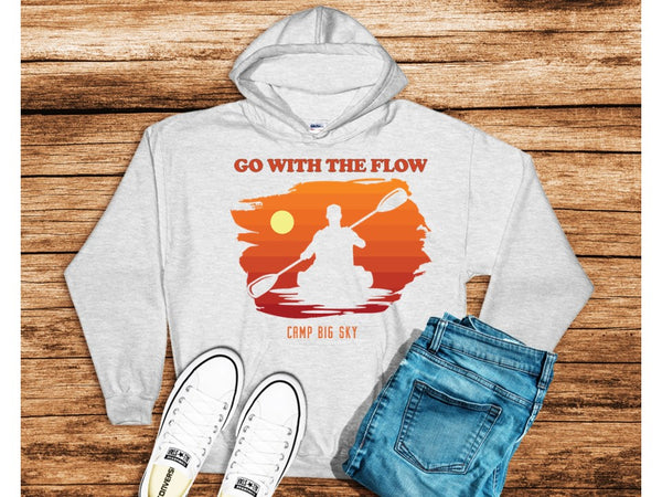 Camp Big Sky- Go Flow- Hooded Sweatshirts (Hoodies)