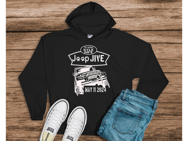 Kyle Rife Jeep Jive Hooded (Hoodie) Sweatshirt