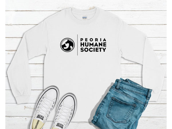Peoria Humane Society Logo  Crewneck Sweatshirt