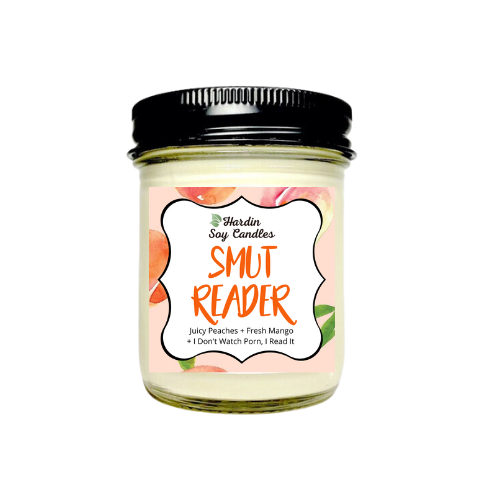 Smut Reader Soy Candle - 8 ounce Jar