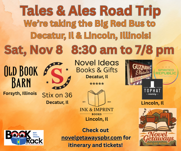 Tales & Ales Road Trip * Saturday, November 8, 2025