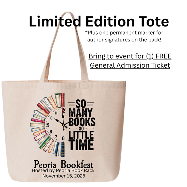 Event Tote Bag (Comes with One Permanent Marker for Author Signatures)