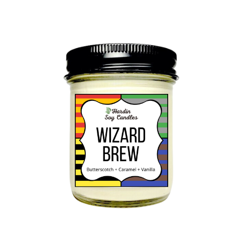 Wizard Brew Soy Candle - 8 ounce Jar