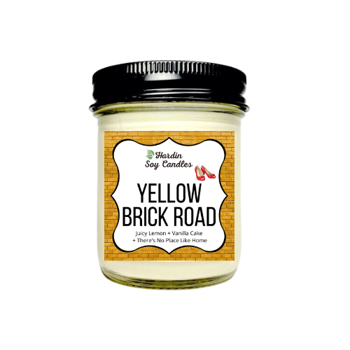 Yellow Brick Road 8 oz Soy Candle