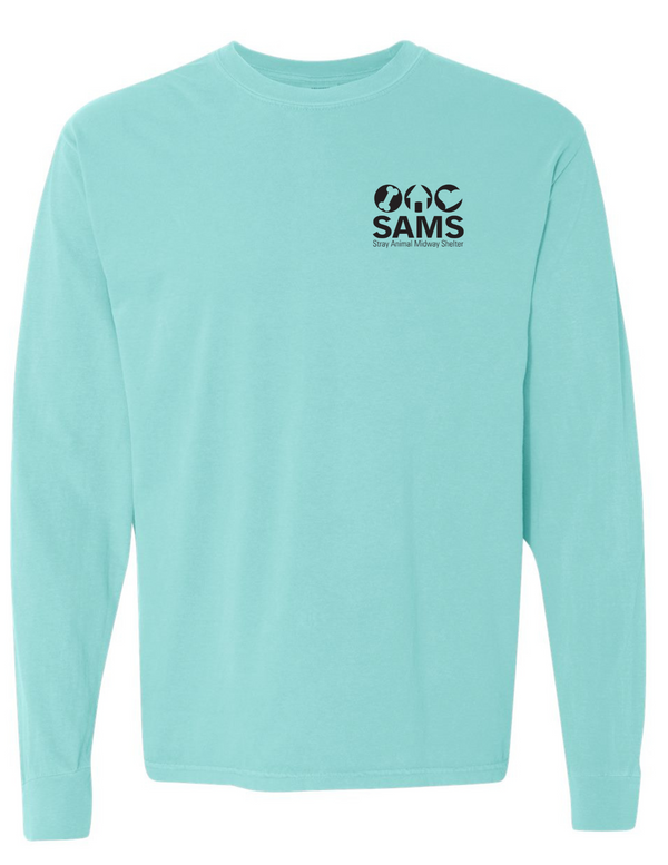 SAMS Rescue Volunteer Winter Apparel - Comfort Colors Long Sleeve Tee