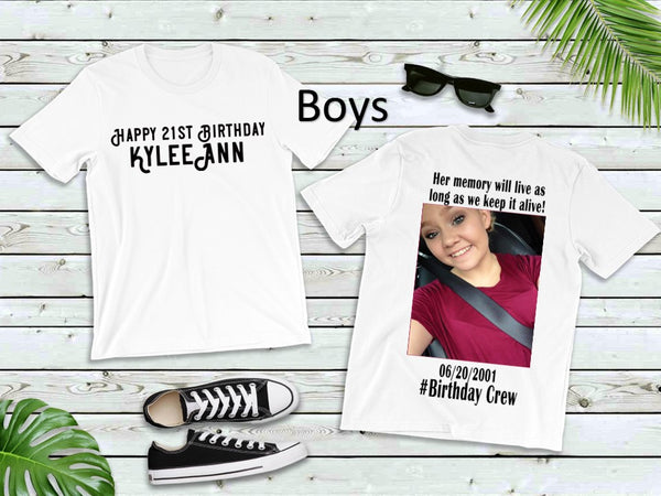 Boy Style Kylee Ann Birthday Shirts