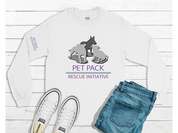 Logo Crewneck Sweatshirt for The Pet Pack Rescue Initiative