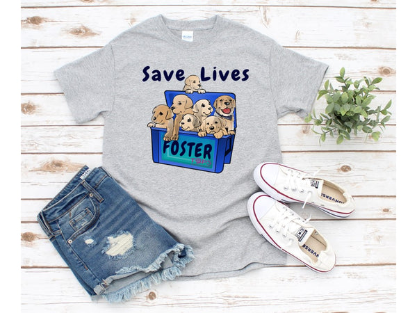 Cooler Pup Foster T-Shirts for TAPS Animal Shelter in Pekin
