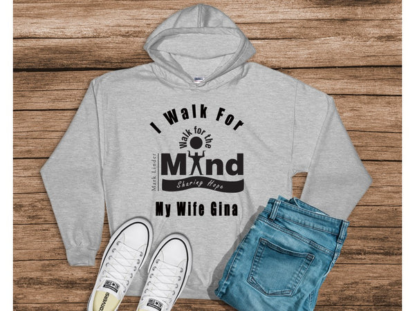 Mark Linder Walk for the Mind Hooded Sweatshirts
