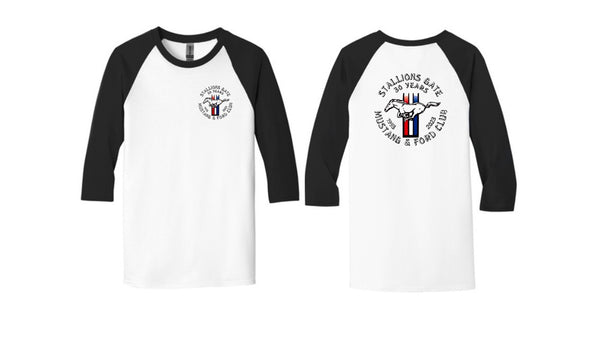 30th Anniversary Stallions Club - Baseball Shirts