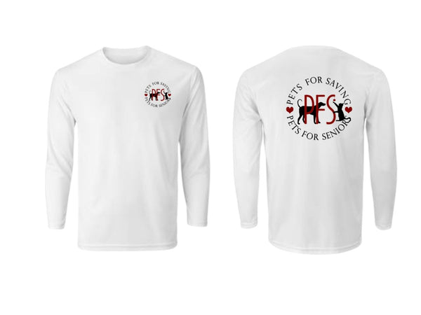 Logo Shirts (front and back logo) for PFS Shelter- LONG SLEEVE TEE Shirts