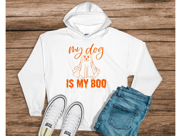 My Dog is My Boo Hooded Sweatshirt for Pet Pack Rescue Initiative