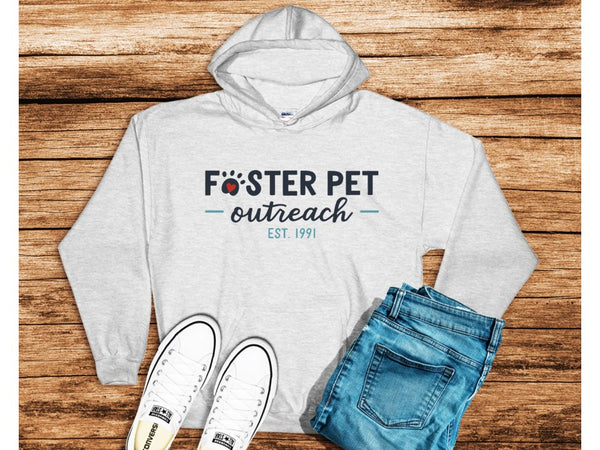 Foster Pet Outreach Logo Hoodie